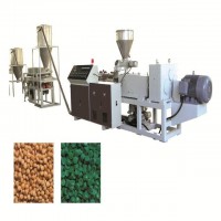 Raw Material Pvc Plastic Granule Making Machine